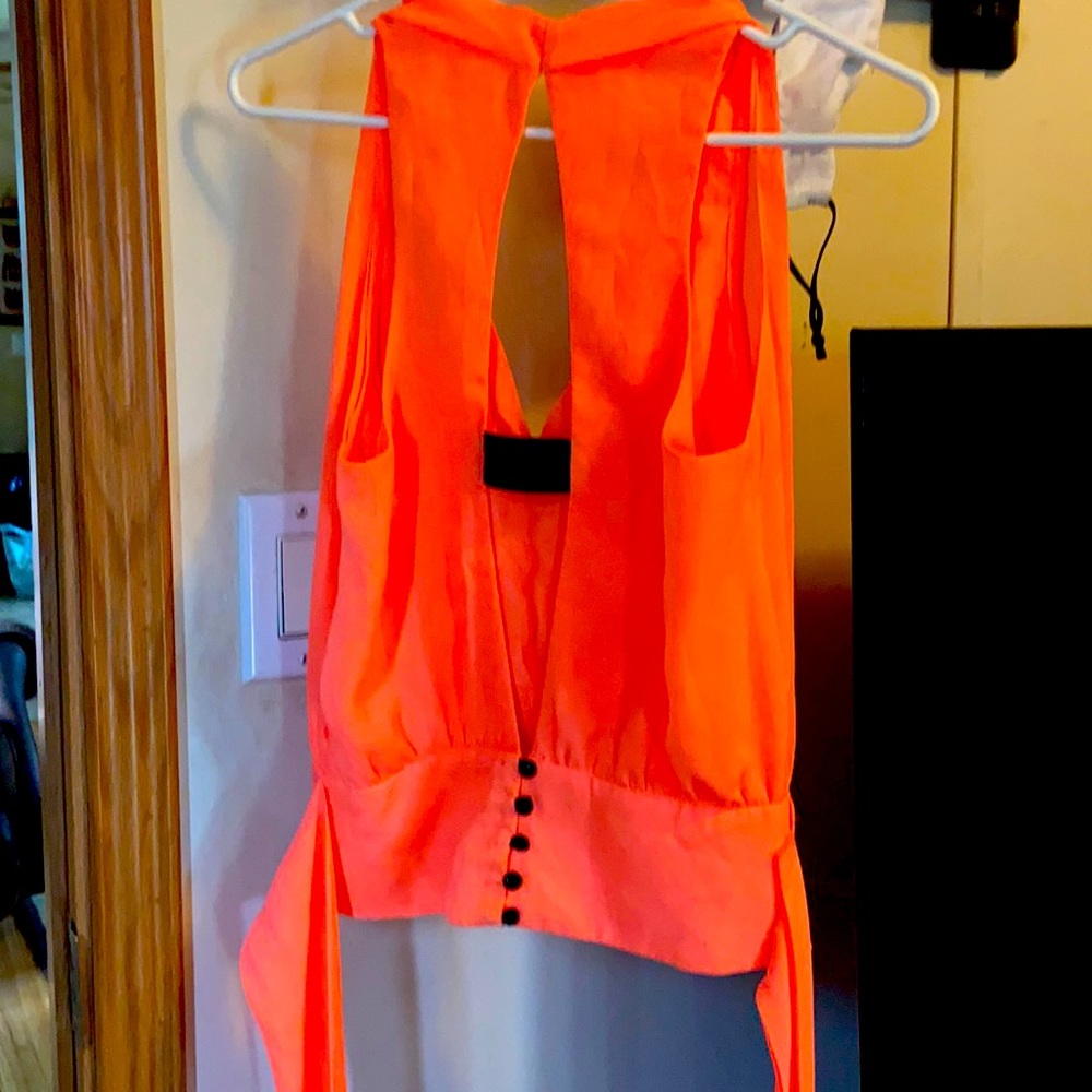 Beautiful silky woman’s halter top